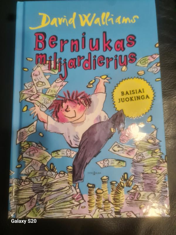 berniukas milijardierius - David Walliams, knyga 2