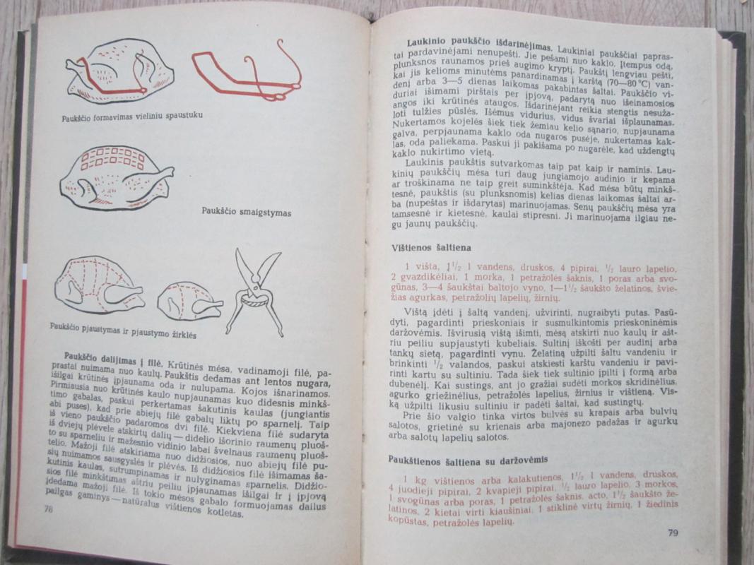 Mėsos ir grybų valgiai - O. Relvė, S.  Maso, knyga 4