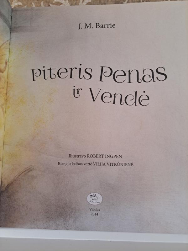 Piteris Penas ir Vendė - J. M. Barrie, knyga 5