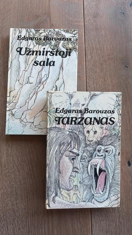 Rinkinys: Tarzanas + Užmirštoji sala - Edgaras Barouzas, knyga 2