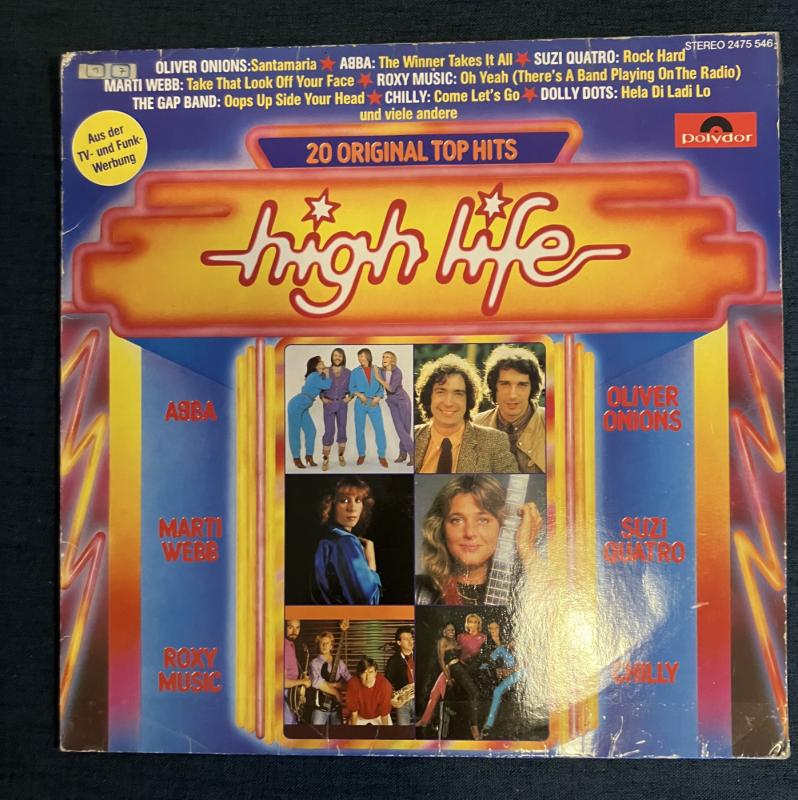 Various – High Life – 20 Original Top Hits - Various ., plokštelė 2