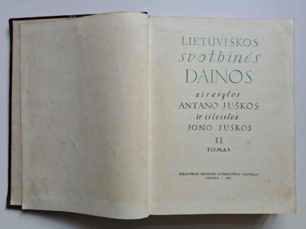 Lietuviškos svotbinės dainos (II tomas) - Antanas Juška, knyga 4