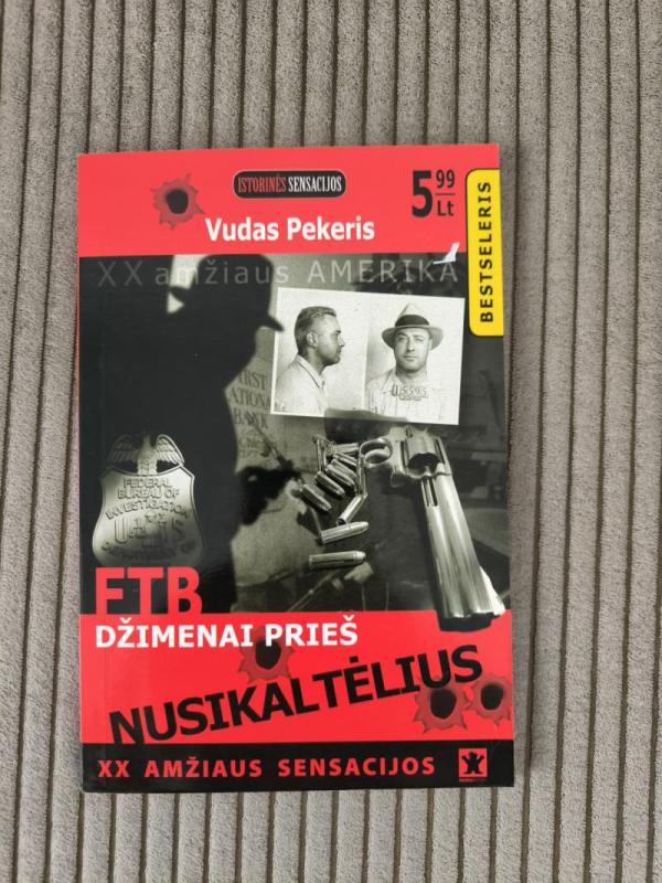 FTB Džimenai prieš nusikaltėlius - Vudas Pekeris, knyga 2