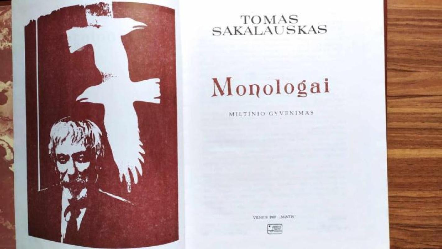 MONOLOGAI - Tomas Sakalauskas, knyga 3