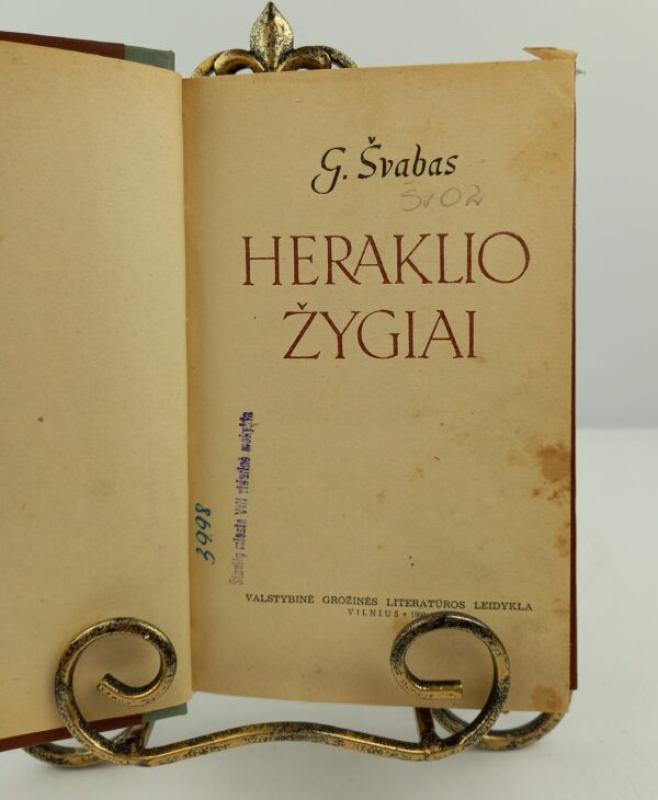 Heraklio žygiai - G. Švabas, knyga 3