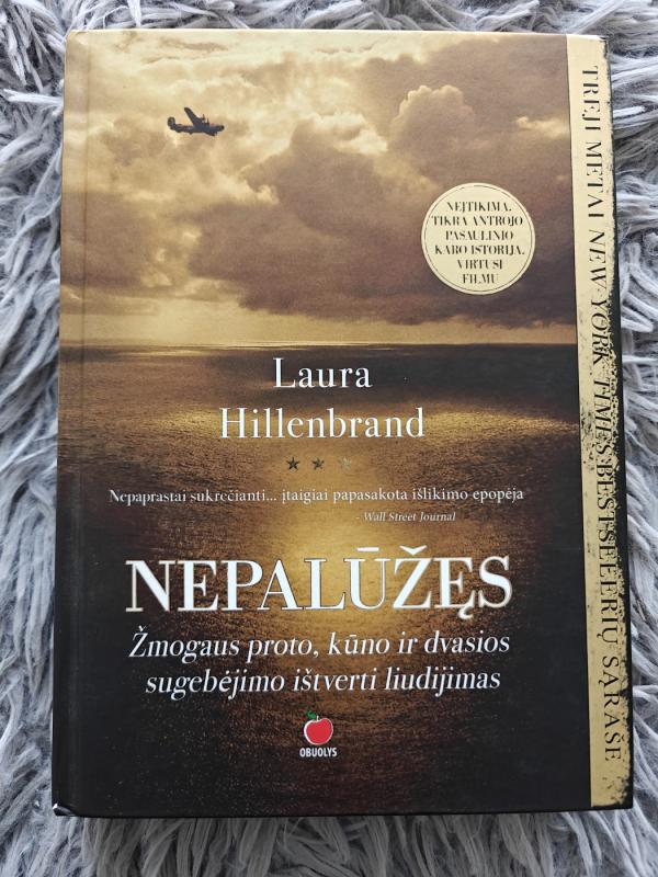 Nepalūžęs - Laura Hillenbrand, knyga 2