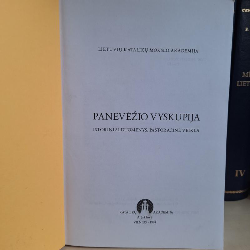 Panevėžio vyskupija. Istoriniai duomenys, pastoracinė veikla - Kazimieras Paltarokas, knyga 3