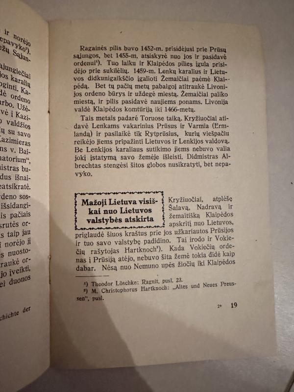 Mažoji Lietuva jos amžių įvykiai - Ansas Bruožis, knyga 5