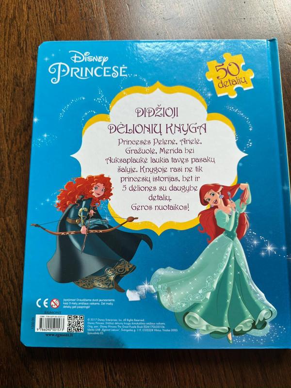 Princesė. Didžioji dėlionių knyga - Egmont Lietuva, knyga 3