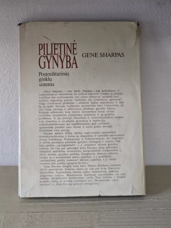 Pilietinė gynyba - Gene Sharp, knyga 3