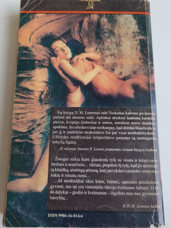 Ledi Čaterli meilužis - David Herbert Lawrence, knyga 3