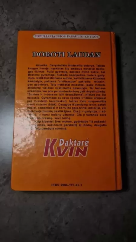 Daktarė Kvin - Laudan Doroti, knyga 3