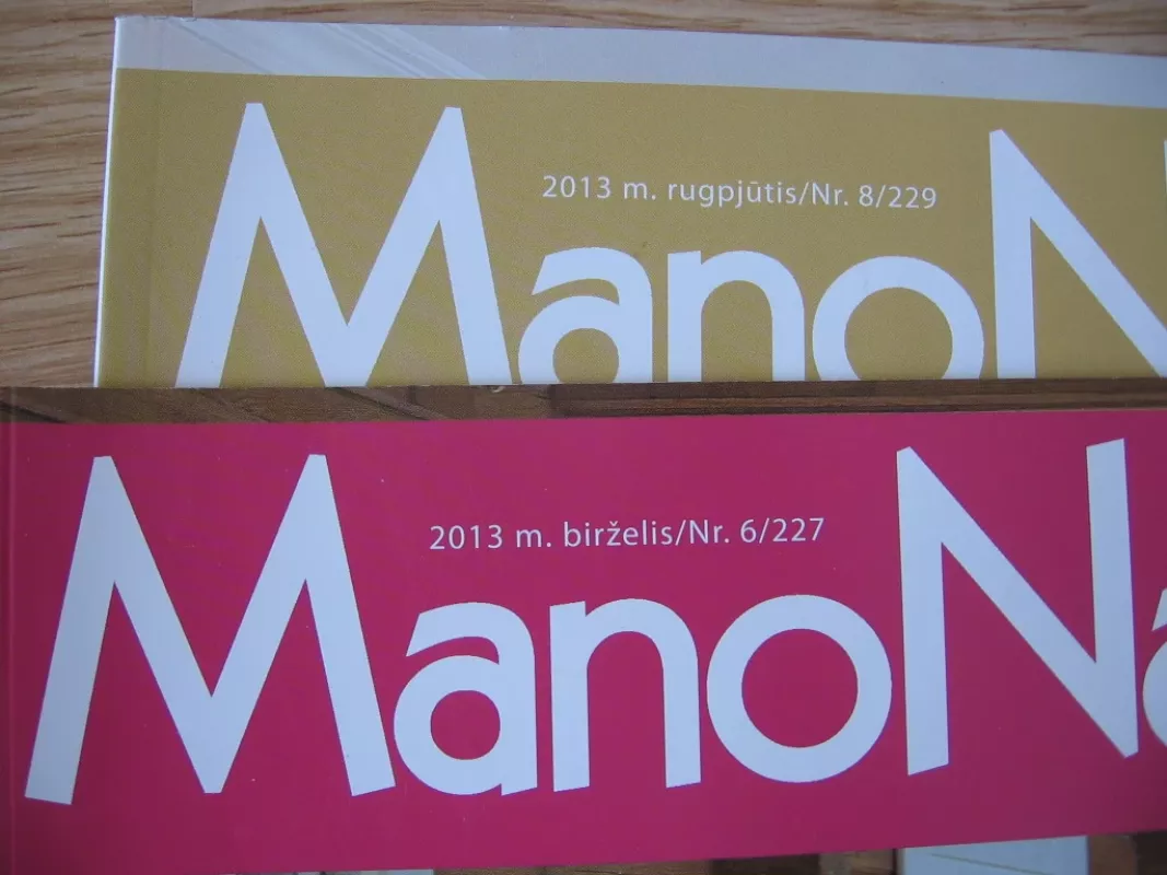 Mano namai 2013m. Nr.6,8 - Įvairūs, knyga 3