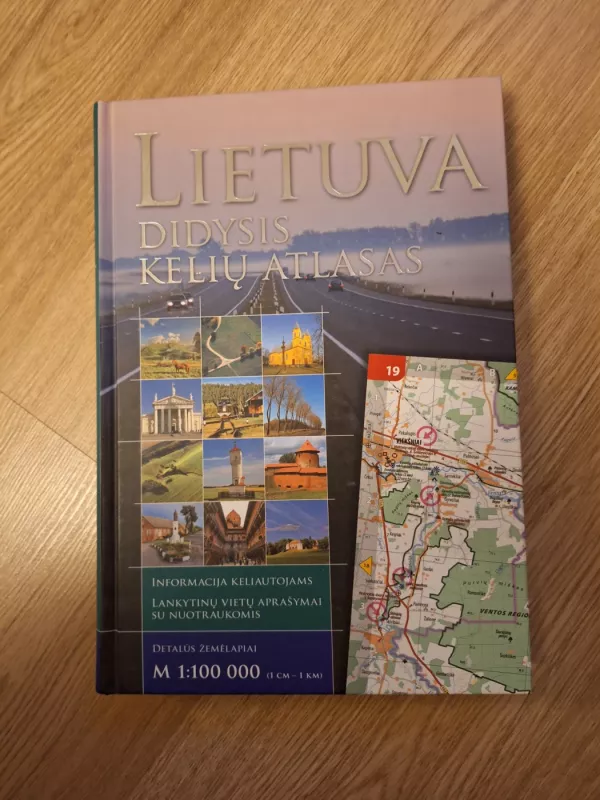 Lietuva: didysis kelių atlasas - Vykintas Vaitkevičius, knyga 2