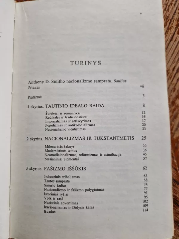 Nacionalizmas XX amžiuje - Anthony D. Smith, knyga 5