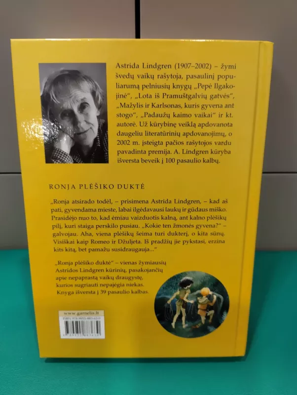 Ronja plėšiko duktė - Astrid Lindgren, knyga 4