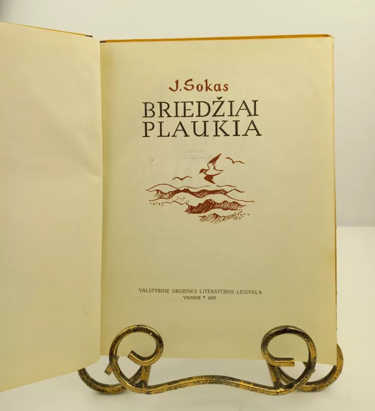 Briedžiai plaukia 1957m. - J. Sokas, knyga 4