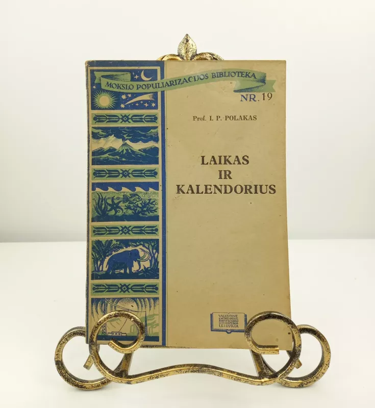 Laikas ir kalendorius 1949m. - I. P. Polakas, knyga 2