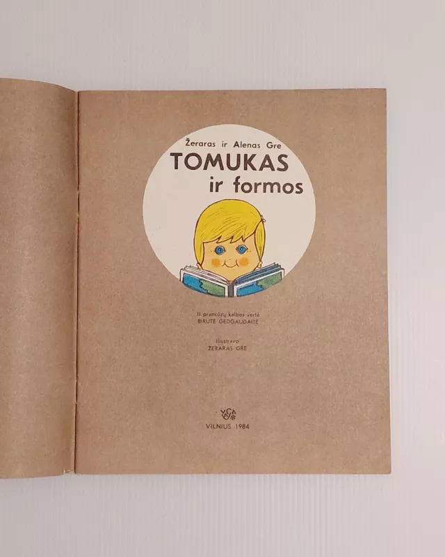 Tomukas ir formos - Žeraras Gre, Alenas  Gre, knyga 5