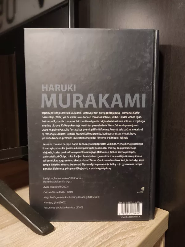 Kafka pakrantėje - Haruki Murakami, knyga 3