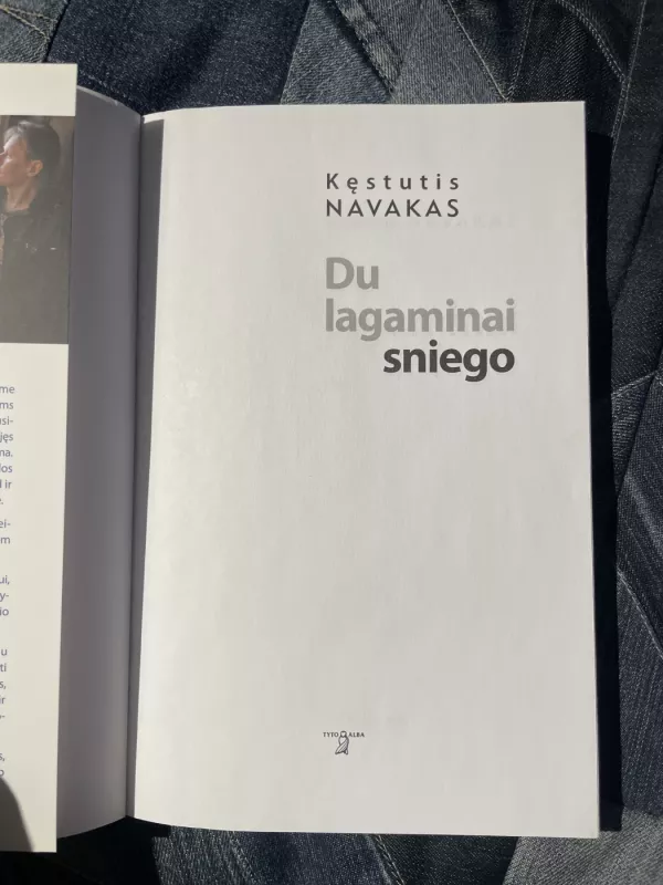 Du lagaminai sniego: esė - Kęstutis Navakas, knyga 3