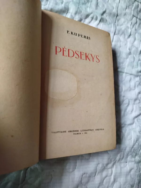 Pėdsekys - Dž. F. Kuperis, knyga 3