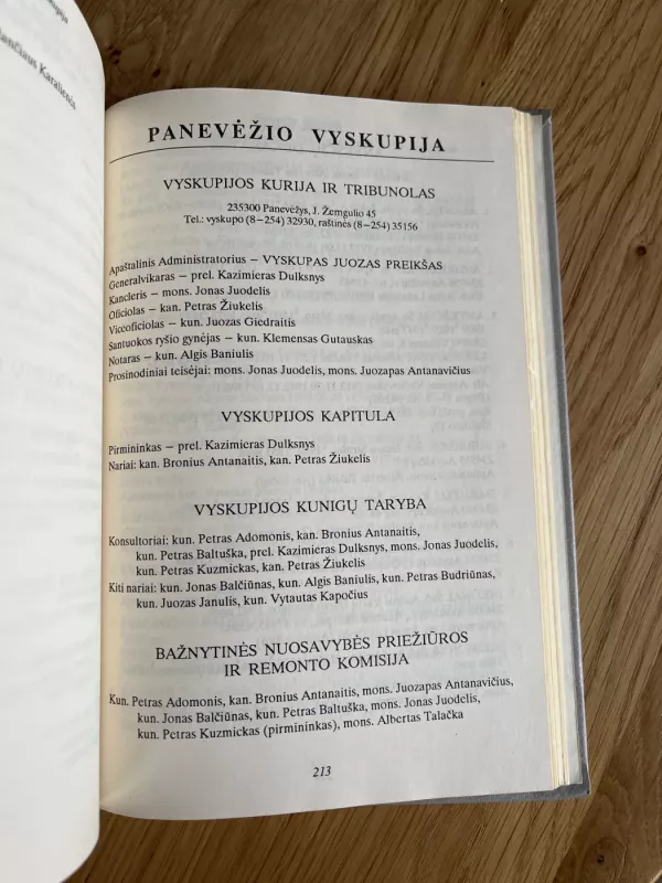 Katalikų kalendorius žinynas 1991 - Autorių Kolektyvas, knyga 5