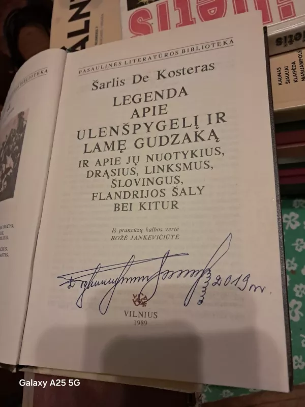 Legenda apie Ulenšpygelį ir Lamę Gudzaką - Šarlis de Kosteras, knyga 3