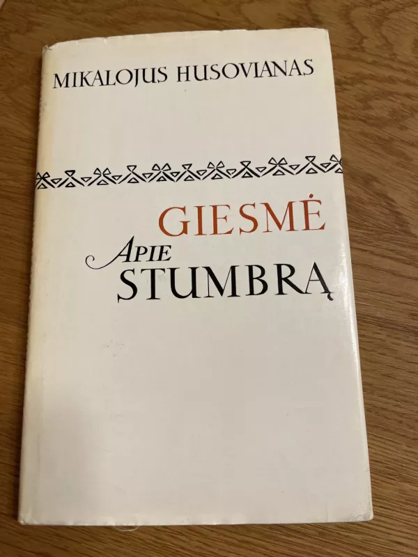 Giesmė apie stumbrą - Mikalojus Husovianas, knyga 2