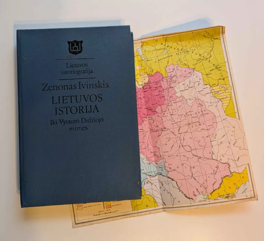 Lietuvos istorija iki Vytauto Didžiojo mirties - Zenonas Ivinskis, knyga 2