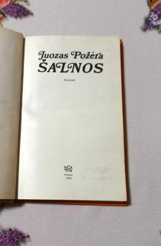 Šalnos - Juozas Požėra, knyga 3