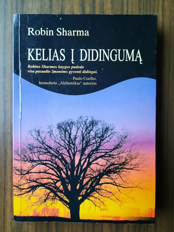 Kelias į didingumą - Robin Sharma, knyga 2