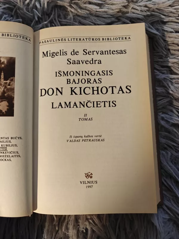 Don Kichotas Lamančietis - Migelis Servantesas, knyga 3