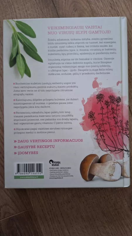 Imunitetą stiprinantys augalai - Sigutis Obelevičius, knyga 2