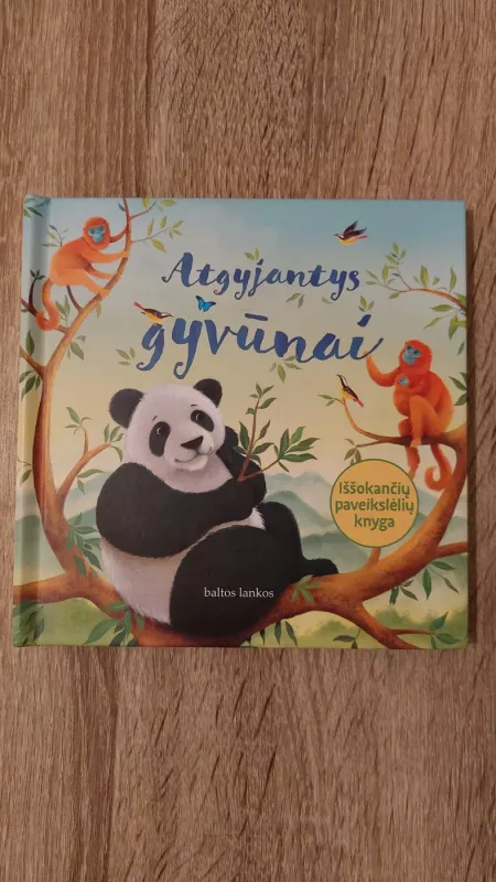 Atgyjantys gyvūnai - Anna Milbourne, knyga 2