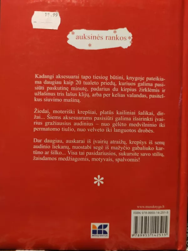 Aksesuarai iš audinių - Gibert Caroline, knyga 3