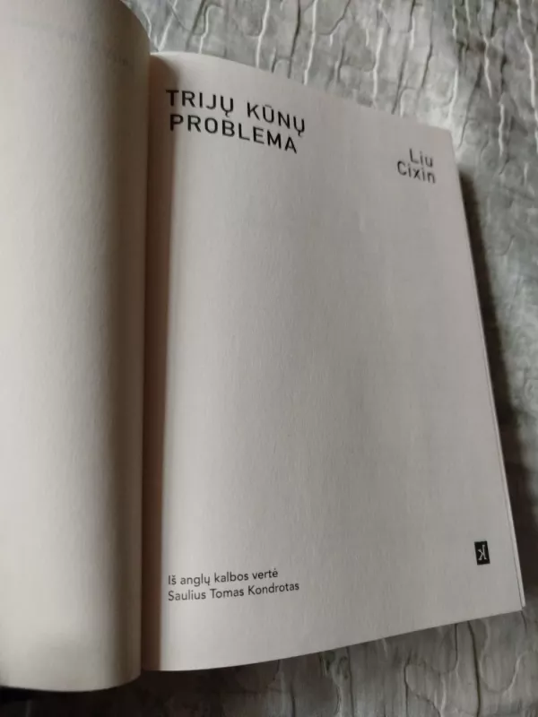 Trijų kūnų problema - Liu Cixin, knyga 3