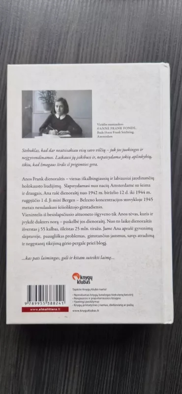 Ana Frank dienoraštis - A. Frank, knyga 3