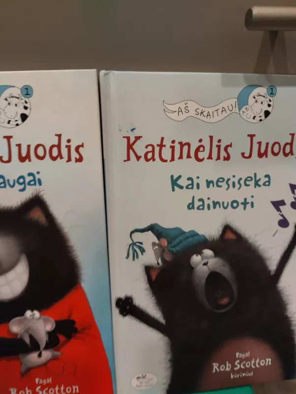 Katinėlis juodis - Rob Scotton, knyga 5