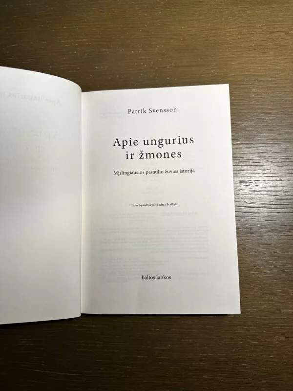 Apie ungurius ir žmones - Patrik Sevensson, knyga 5