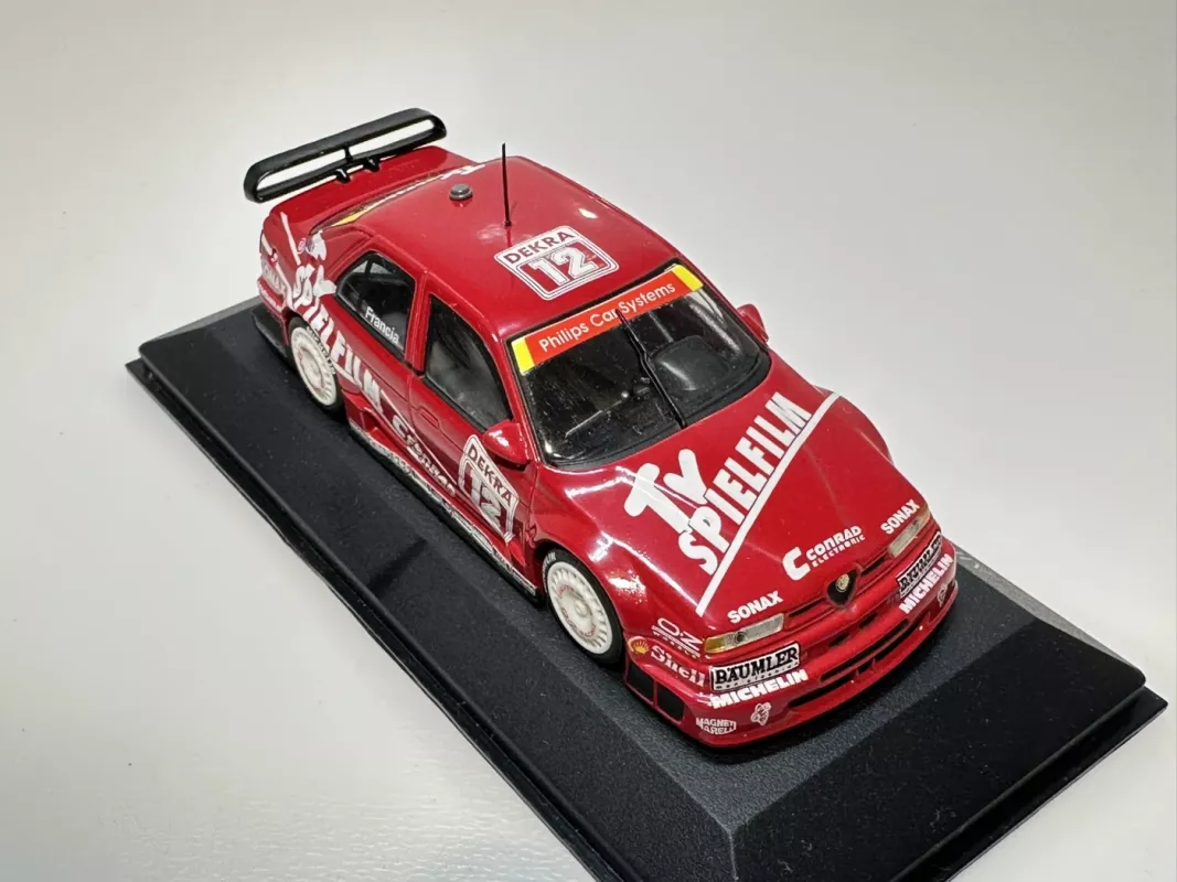 Alfa Romeo 155 V6 TI DTM 1994 #12 Francia 1:43 Minichamps - , namai ir interjeras 2