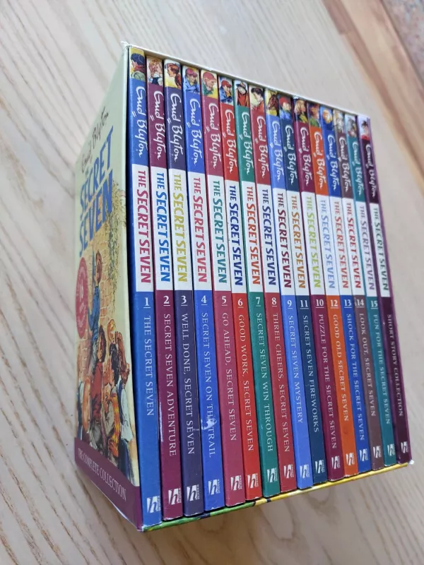 The Secret Seven Complete Collection 16 Books  Ages 6-9 - Enid Blyton, knyga 2