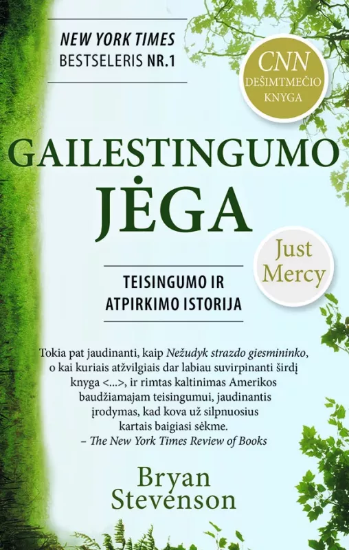 Gailestingumo jėga - Bryan Stevenson, knyga 2