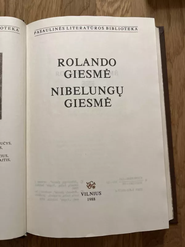 Rolando giesmė. Nibelungų giesmė - Autorių Kolektyvas, knyga 3