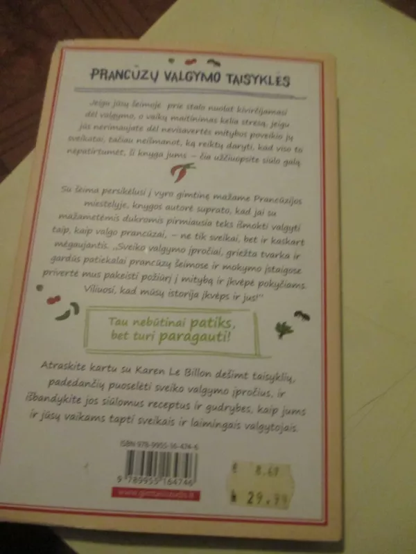 Prancūzų vaikai valgo viską - Karen Billon, knyga 6