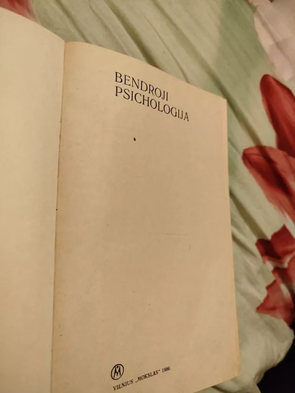 Bendroji psichologija - Aleksandras Jacikevičius, knyga 3