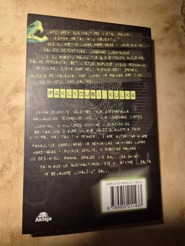 Įkalčiai. Paklydusi kulka. 2 dalis - Malcolm Rose, knyga 3