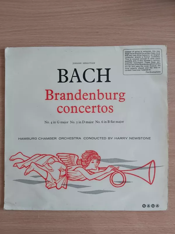 Brandenburg concertos - J. S. Bach, plokštelė 2