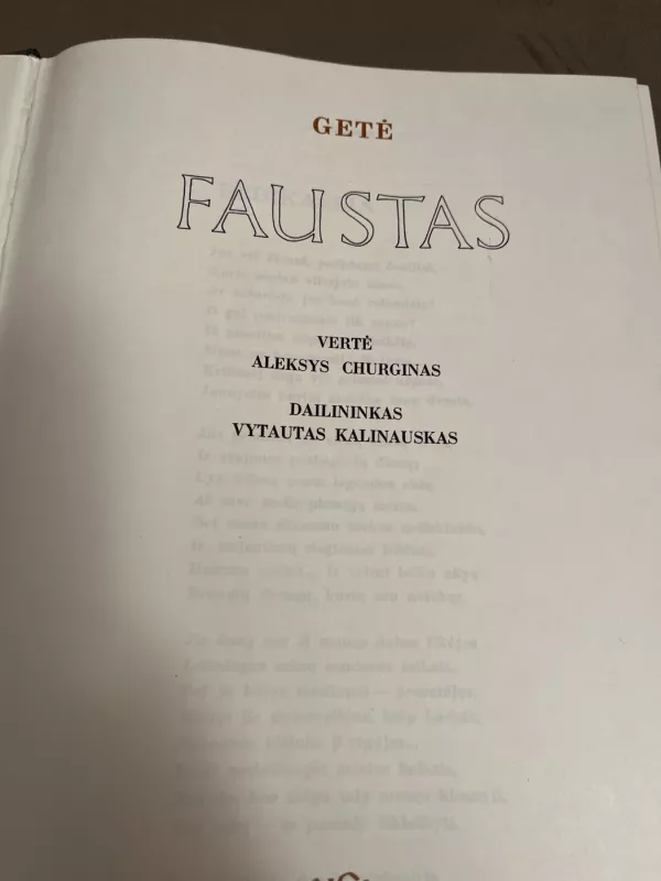 Faustas (Drama) - J. V. Getė, knyga 3