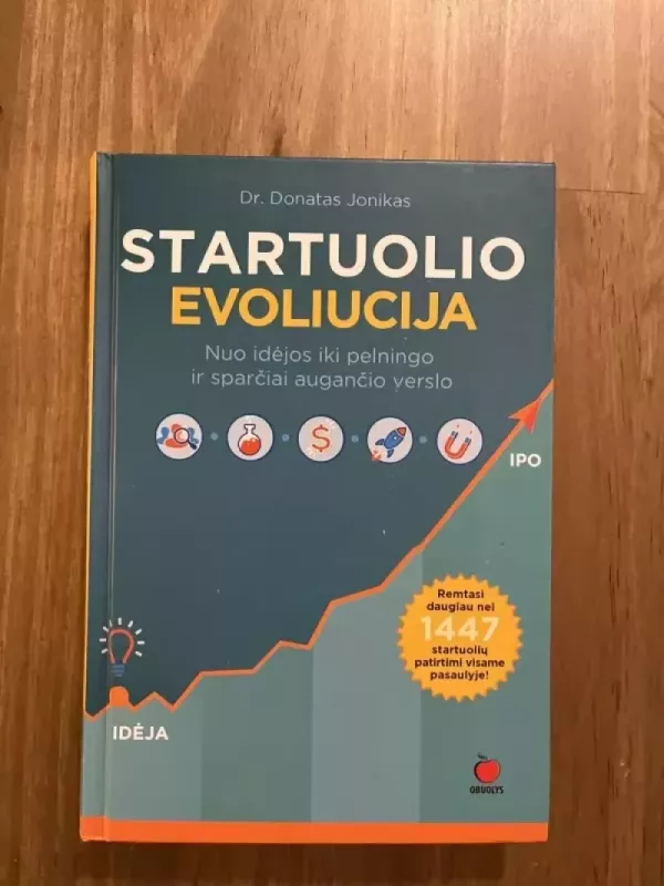 Startuolio evoliucija - Donatas Jonikas, knyga 2